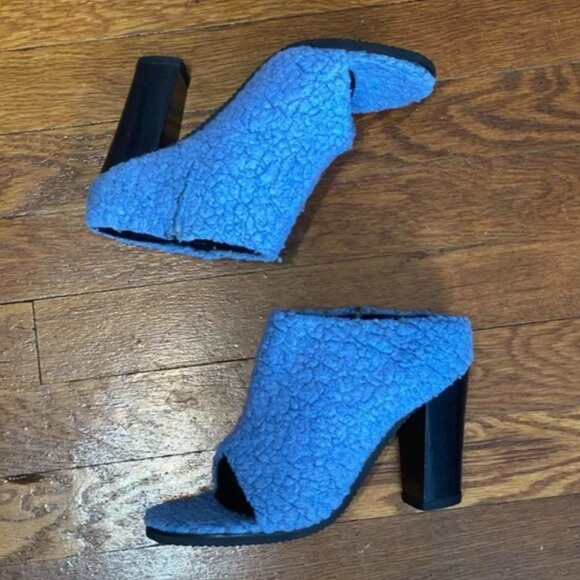 Tibi Leona Wool Mules - Picture 2 of 11